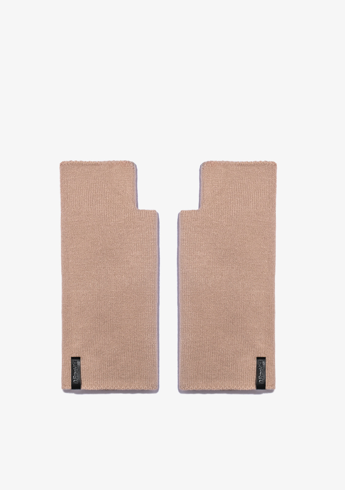 Nordic TRK Knitted Fingerless Gloves Beige