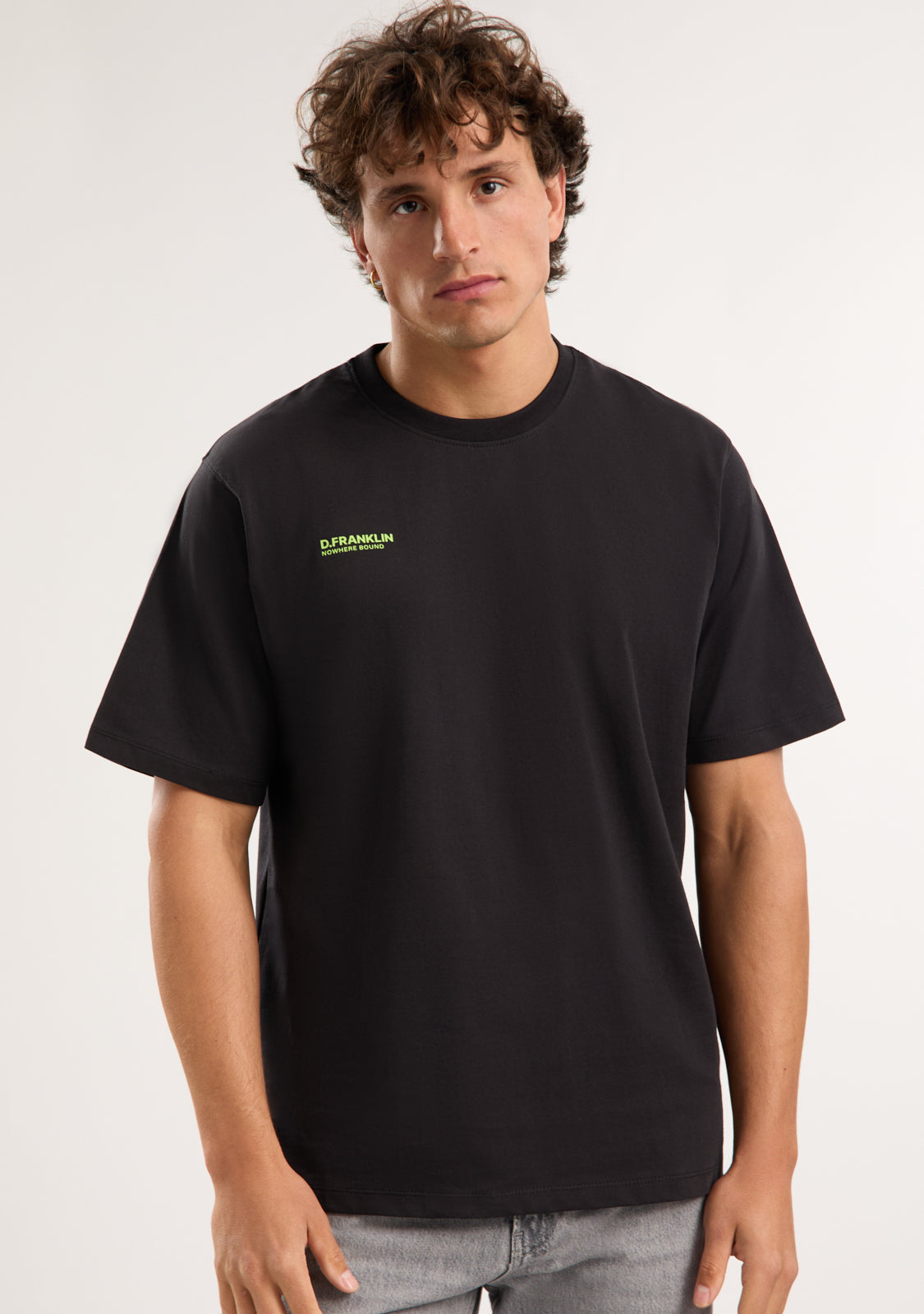 Nowhere Bound T-Shirt Black / Lime