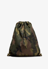 Gym Bag Camo Black