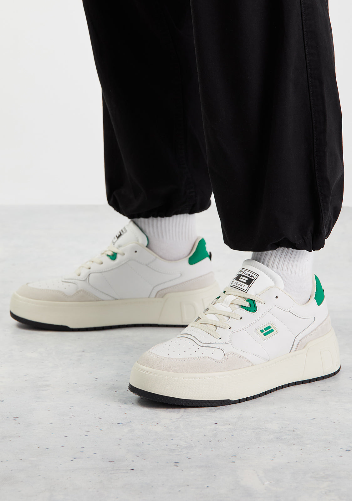 Court Tennis Basic White / Green