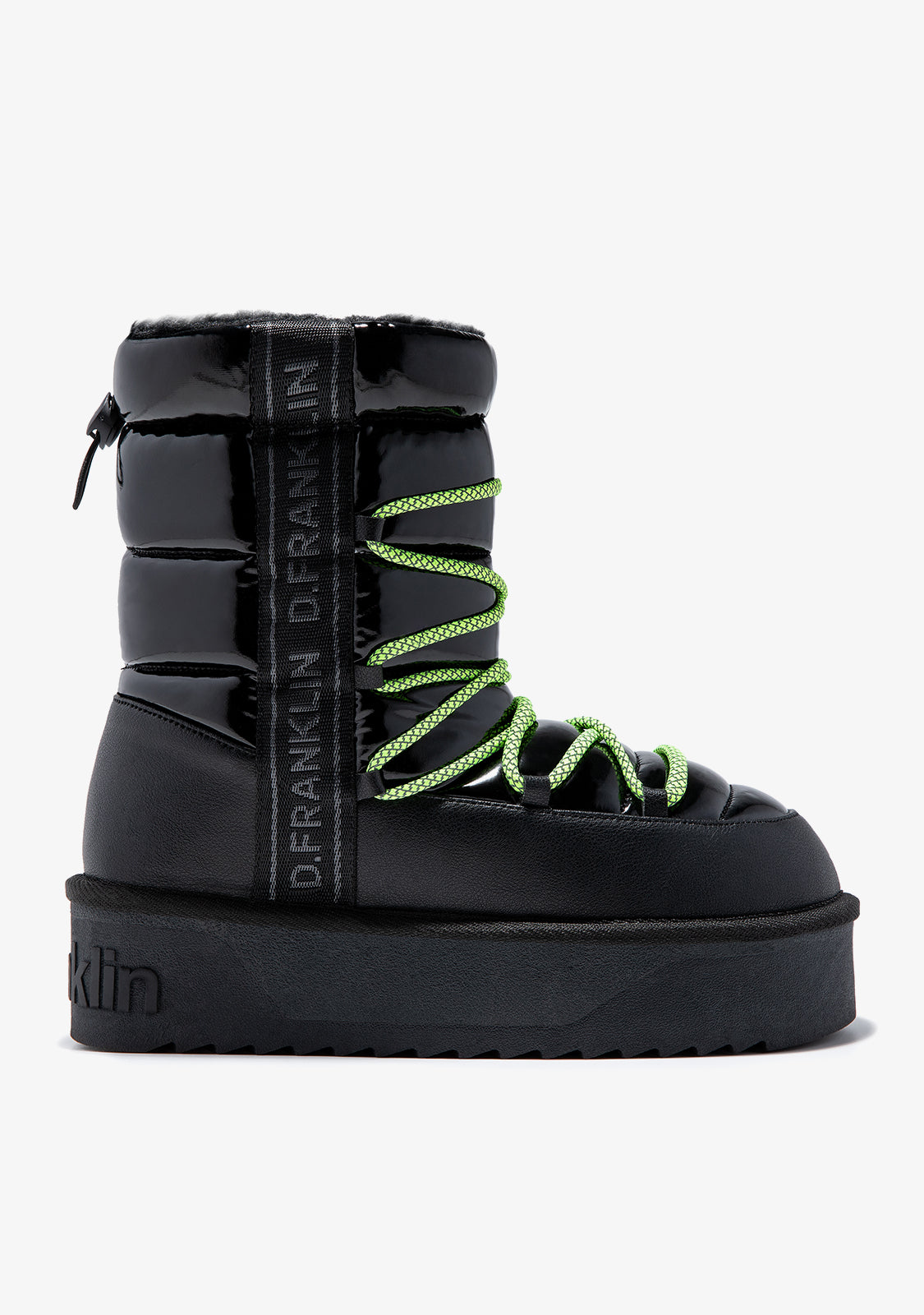 D FRANKLIN ZAPATOS / BOOTS / NORDIC Nordic V.2 Shiny Bomb Black