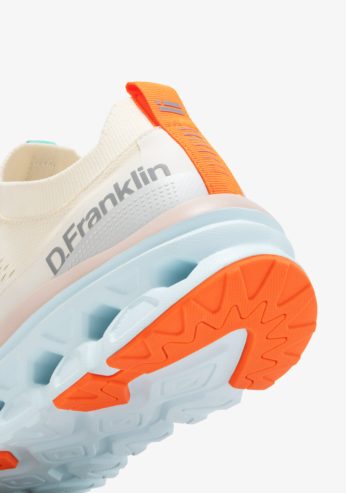 Aero Sneakers Mesh White / Orange