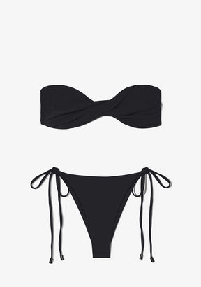 Harper Top + Lilo Bottom Black Bikini