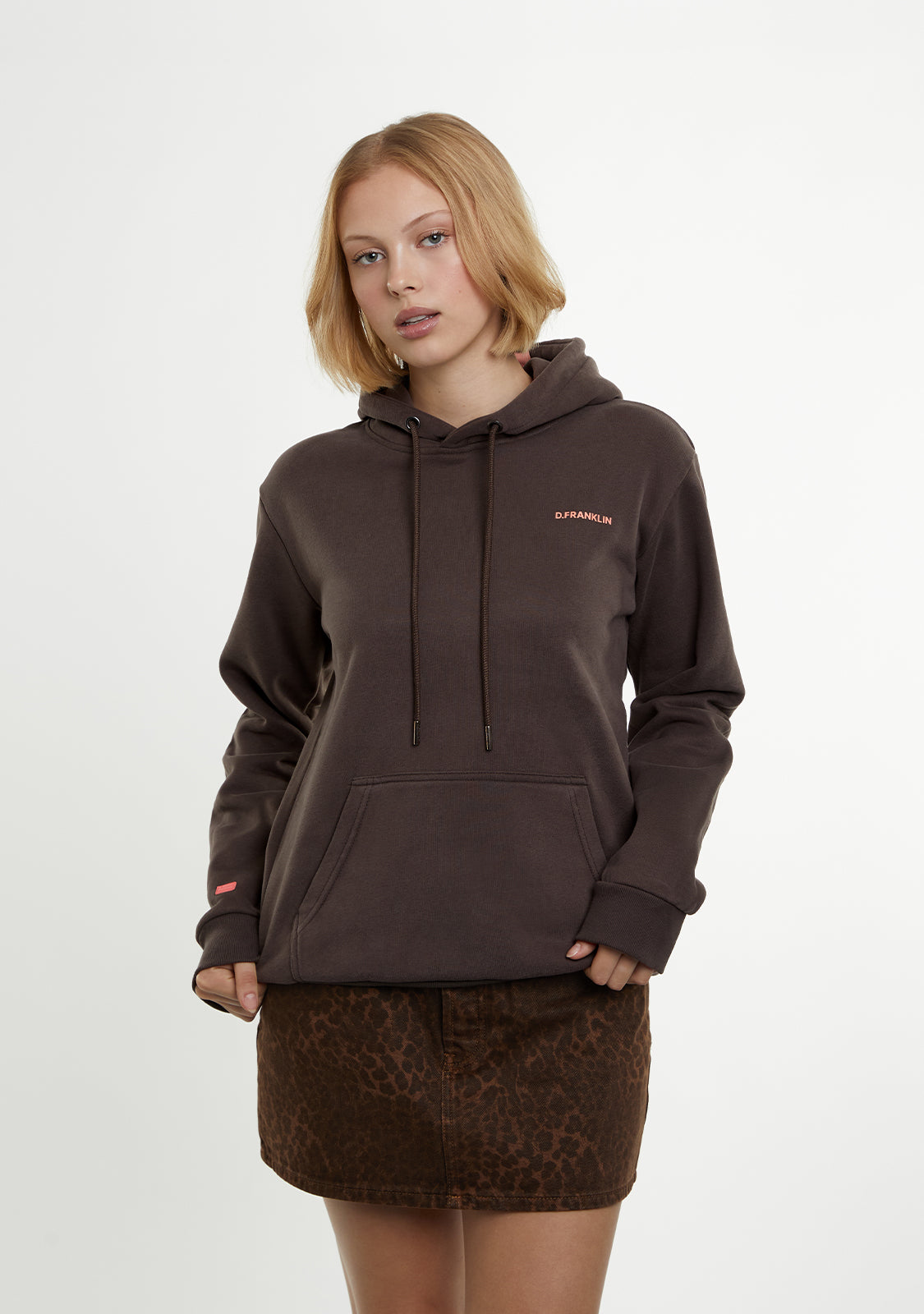 Worldwide Hoodie Brown