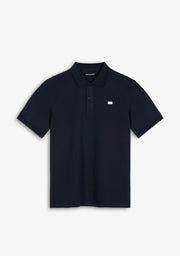 Polo basique bleu marine / blanc | D.Franklin