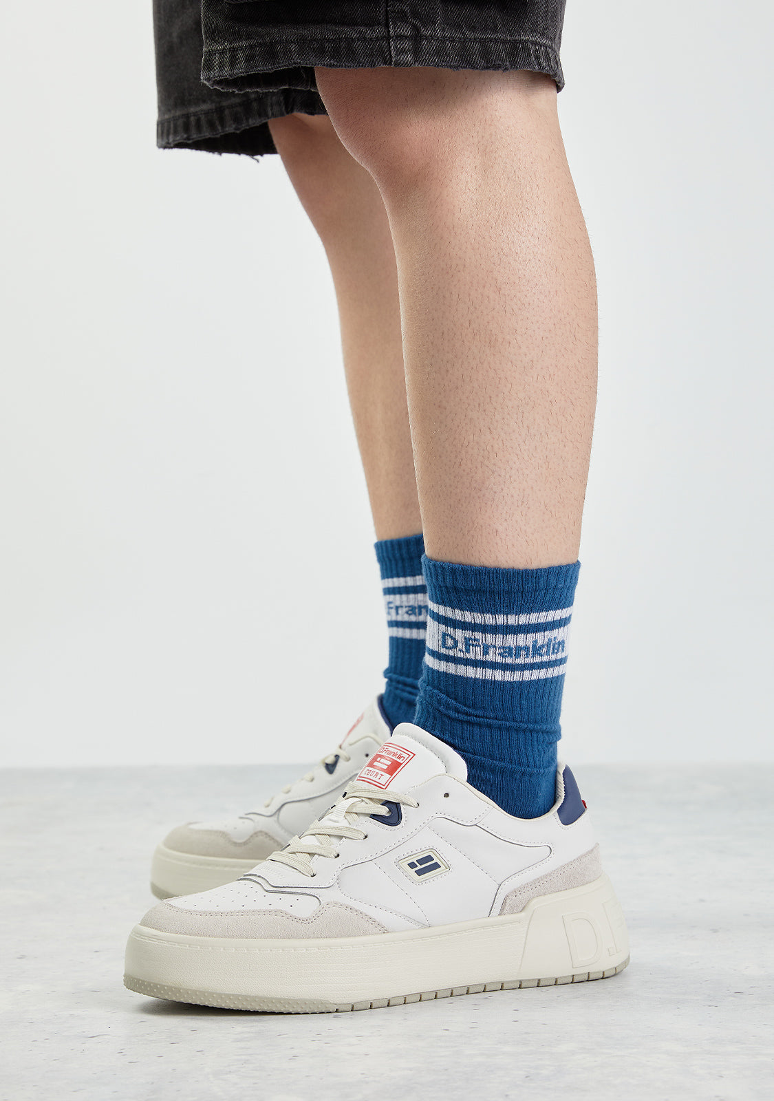 DF 3 Stripes Socks Blue