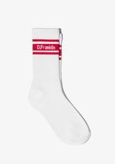 DF 3 Stripes Socks White