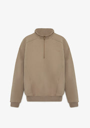 Half-Zip Sweatshirt Sand