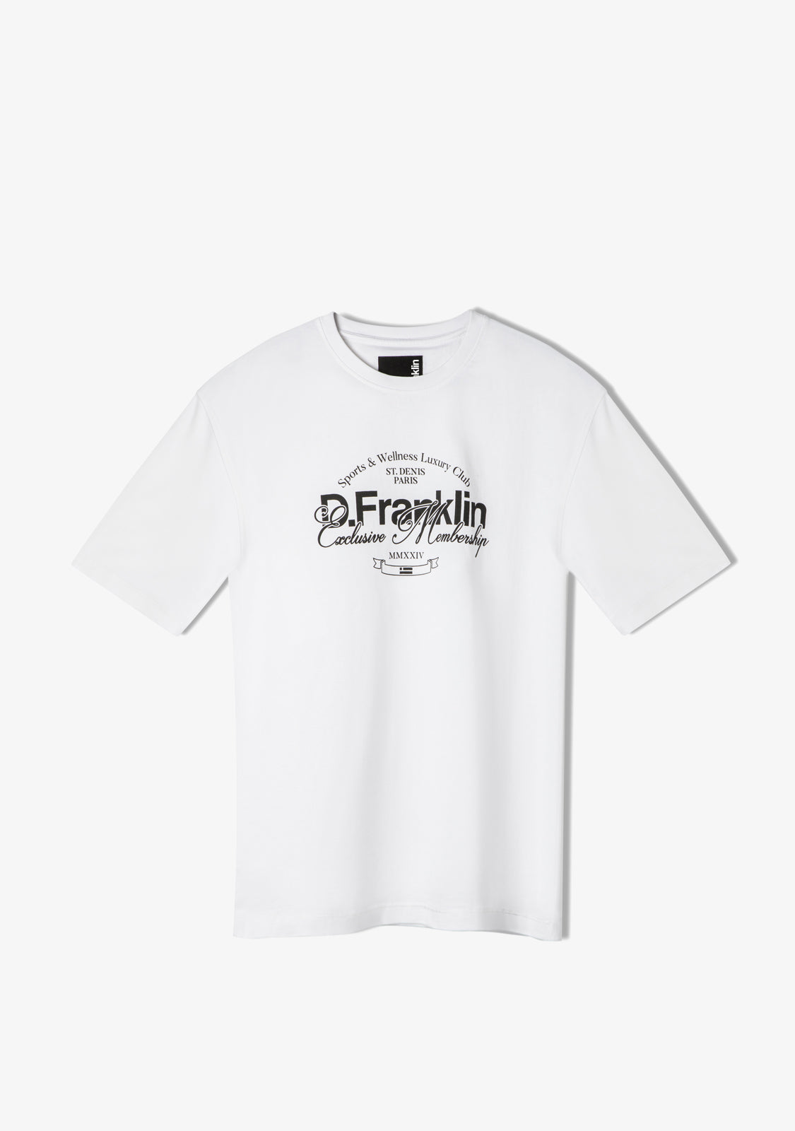 St. Denis Village T-Shirt White / Black