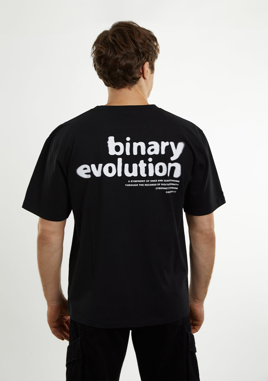 Binary Tee Black