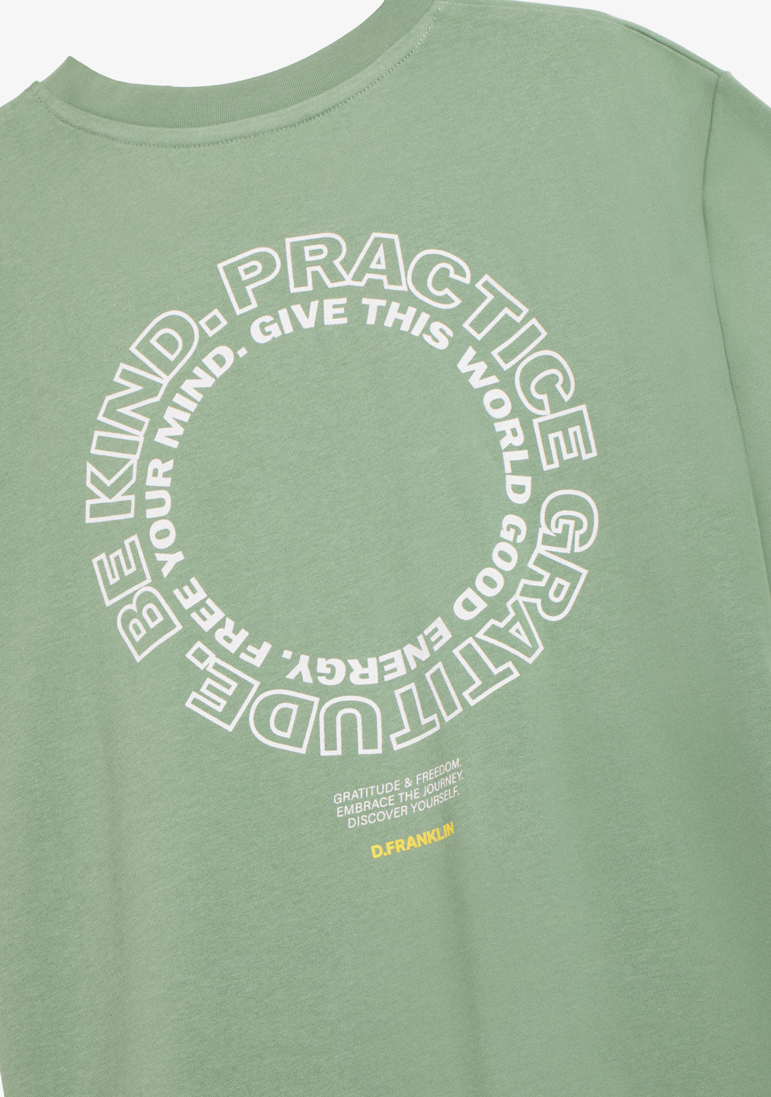 Be Kind T-Shirt Sage Green