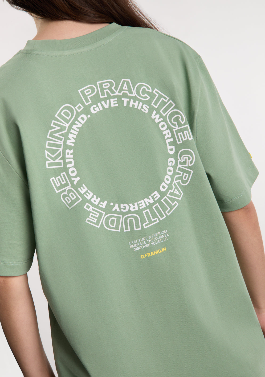 Be Kind T-Shirt Sage Green