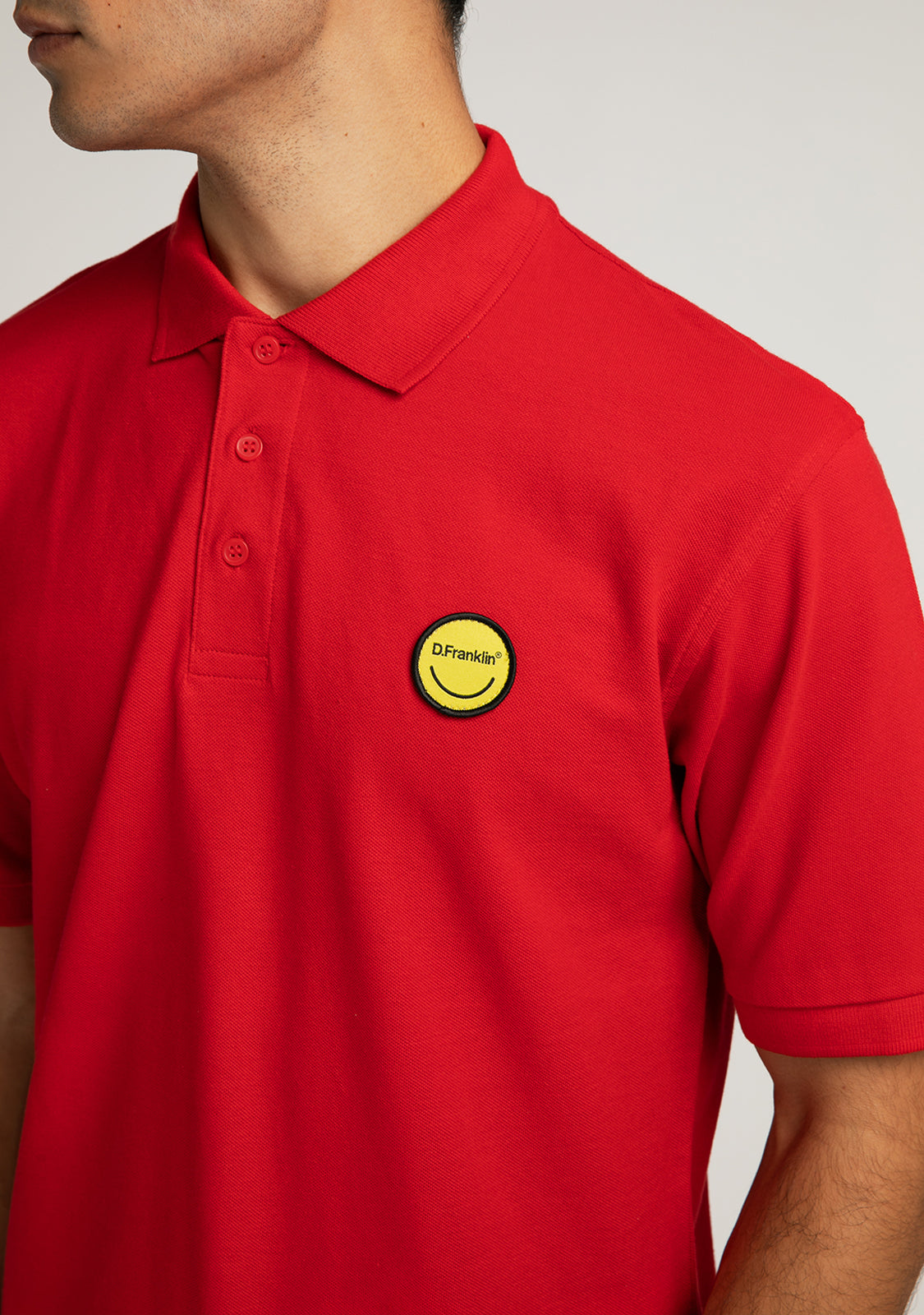 Polo Smiley Red