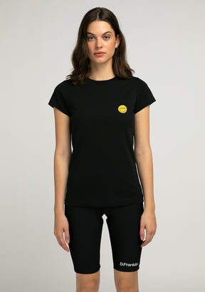 T-Shirt Smiley Female Black