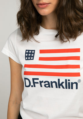 T-Shirt DF Flag White