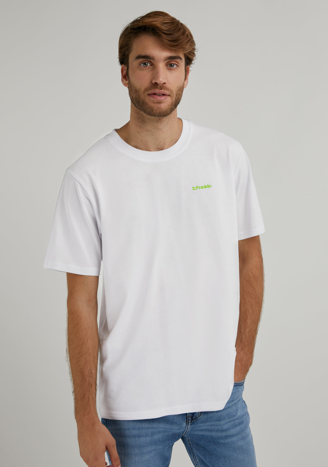 Social Club T-Shirt White / Green