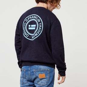 Crack Navy Sweatshirt