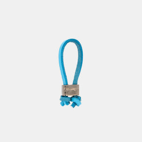 Keychain Jeroboam Leather Sky Blue/Metal