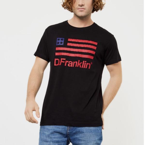 USA T-Shirt Black