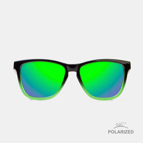 Roosevelt Black / Green Blend Polarized