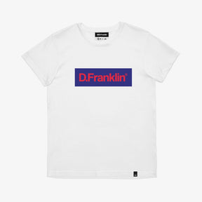 Blue / Red Rec White Tee