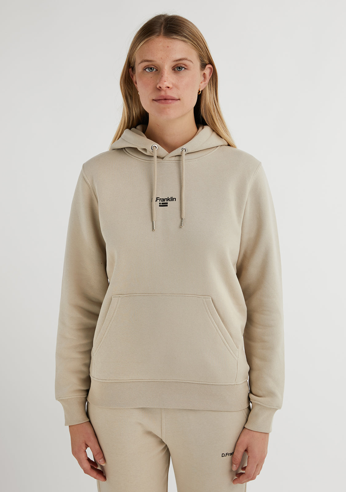 Mid Logo Hoodie Desert / Black